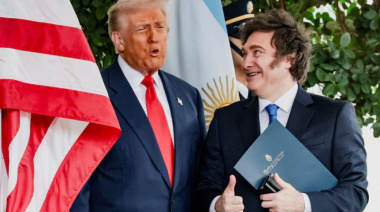 "El pueblo argentino justificó nuestra confianza en él”: Trump felicitó a Milei por la victoria electoral