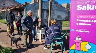 El CAPS "Fucile" fue sede de una exitosa jornada de Vacunación Antirrábica