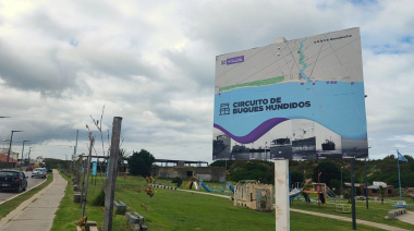 El municipio implementó un circuito de buques hundidos en Quequén