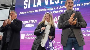 Entre protestas y denuncias de agresiones, Karina Milei encabezó un acto en La Plata