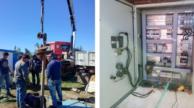 El Emsur dejó en pleno funcionamiento todos los pozos de la red de agua corriente