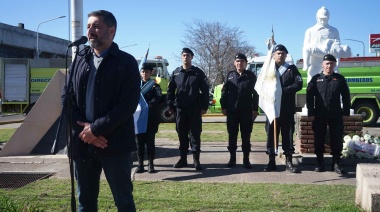 El Municipio acompañó la celebración de los 137 años de los Bomberos de Buenos Aires