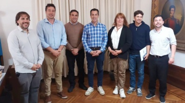 El Intendente recibió al presidente del Instituto Provincial de Asociativismo y Cooperativismo