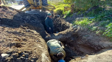 Emsur fortalece el servicio de agua y cloacas con múltiples intervenciones