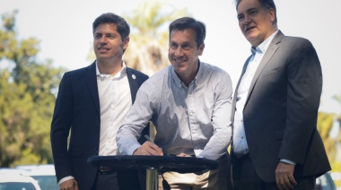El Intendente Arturo Rojas firmó junto al Gobernador Kicillof el nuevo Fondo de Seguridad Bonaerense