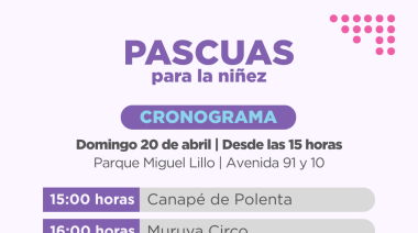Esta tarde se celebra "Pascuas para la Niñez", con actividades gratuitas en el Parque Miguel Lillo