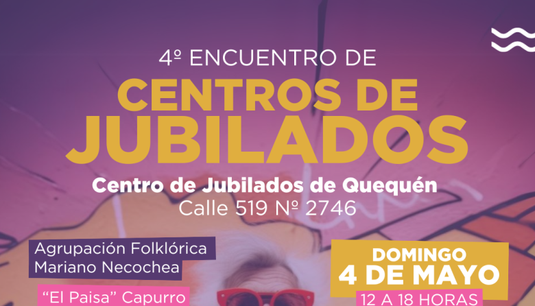 Se viene un nuevo encuentro de jubilados, con almuerzo y shows artísticos