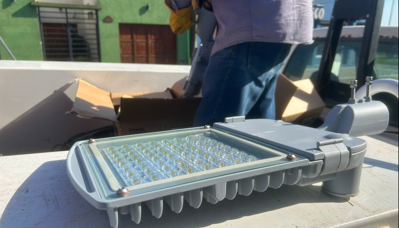 Culminó una nueva etapa del plan de iluminación Led con la colocación de más de 2000 luminarias