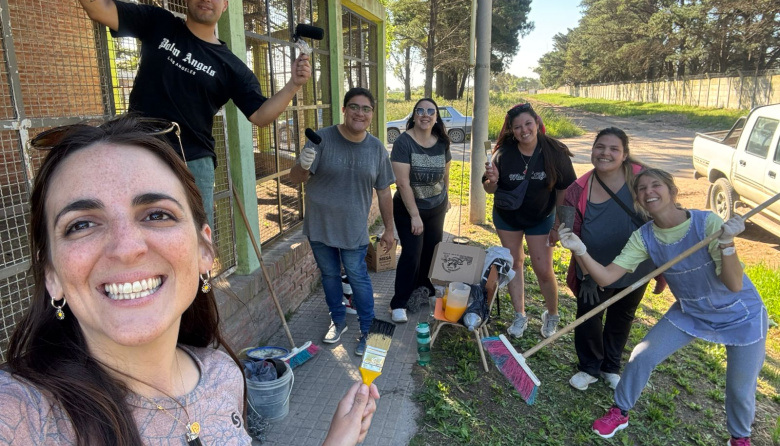 Jornadas Solidarias en un Jardín del Barrio Norte