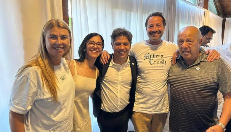 Fuerte respaldo de Axel Kicillof a dirigentes de Fuerza Patria MDF de Necochea