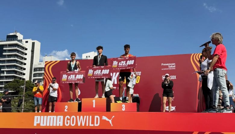 El primer podio del año para la Escuela Municipal de Atletismo llegó en los 10K Open Sports