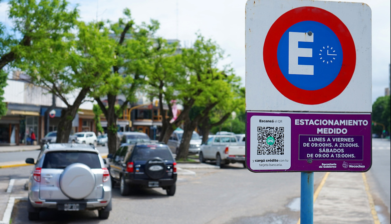 El estacionamiento medido del centro no funcionará durante el feriado por Carnaval