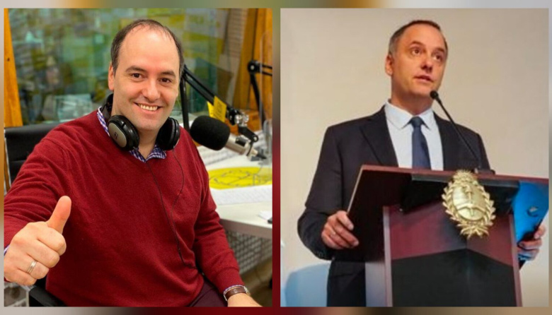 Reflotan tweet de Adorni criticando a Alberto Fernández por viaje a Nueva York