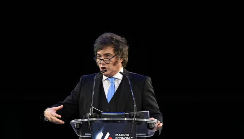 Milei cerró el Madrid Economic Forum y lanzó duras críticas al gobierno español: “Sin el Banco Central Europeo, España tendría un desastre peor que el de Argentina”