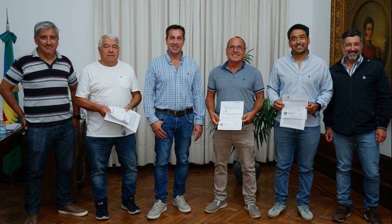 El Municipio y los clubes de la Liga Necochea dan un paso clave en la regularización y mejora de los estadios