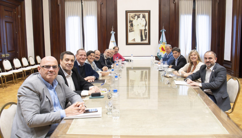 Con el foco puesto en la situación social, Axel Kicillof se reunió con pastores evangélicos