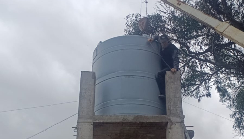 Avances en la infraestructura para los servicios de agua y emergencias en Villa del Deportista