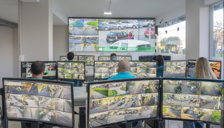 El Centro de Monitoreo, clave en la seguridad: control de patentes, cámaras y ampliación en marcha