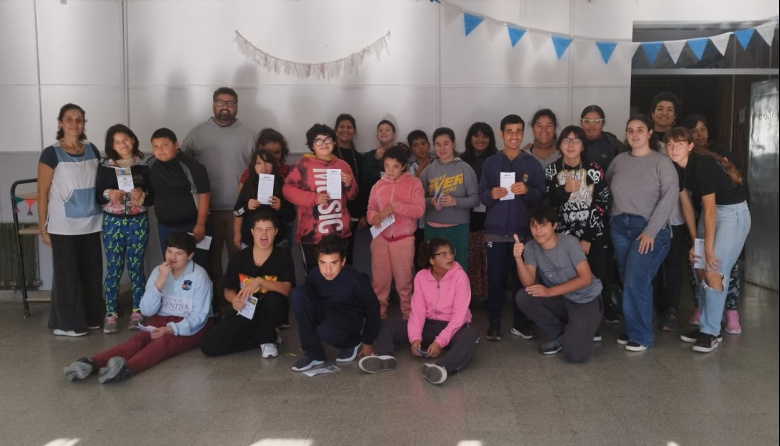 Jornada de concientización junto a alumnos de la Escuela 501 por el Día de la Tierra