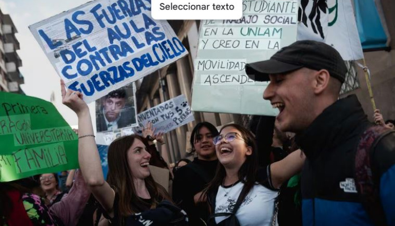 En nuestra ciudad también habrá Marcha Federal Universitaria