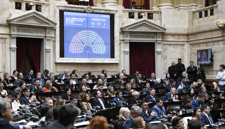 Con apoyo de aliados, el Gobierno logró media sanción para recortar subsidios de Zona Fría