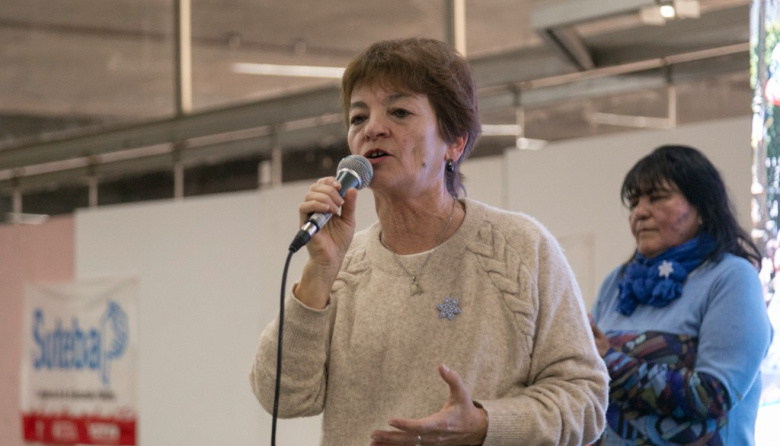 María Laura Torre asumió al frente de Suteba y cerró la etapa Baradel