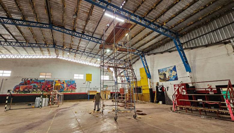 Culminó la puesta en valor del CEF N° 76 de Quequén