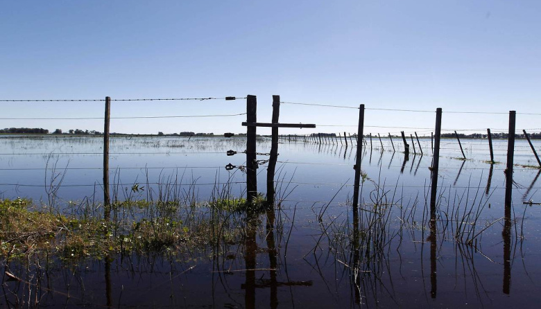 Baja el agua en Necochea, pero aún quedan 7.500 hectáreas afectadas y el INTA pierde personal clave