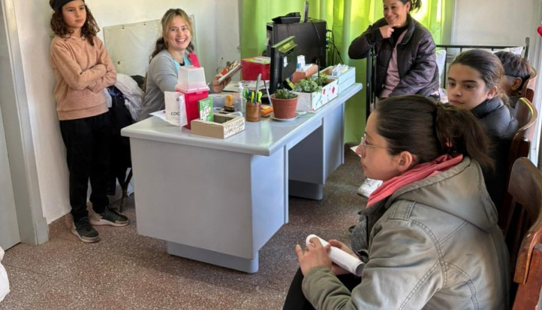 El Programa de Salud Escolar llegó a Ramón Santamarina con una jornada de controles integrales