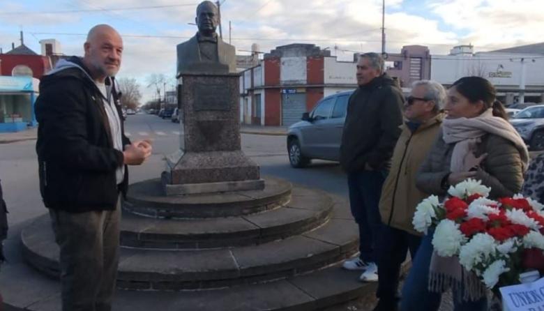 La UCR de Necochea homenajeó a Hipólito Yrigoyen y reivindicó su legado democrático