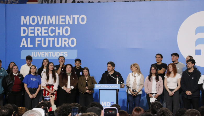 Axel Kicillof lanzó otra rama del MDF: “Se respiran ganas de iniciar un nuevo camino”