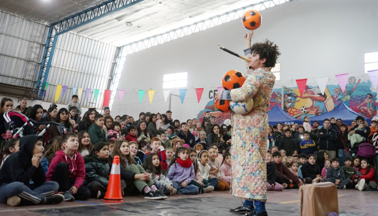 Familias y chicos disfrutaron de una gran fiesta por el Día del Niño en Quequén