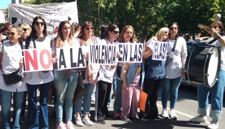 Con malabares para no pegarle a Provincia, los docentes hacen el tercer paro del año