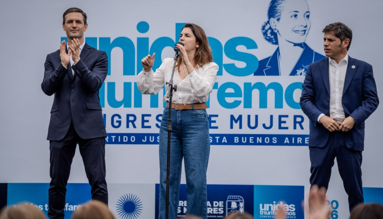 Mariel Fernández y Kicillof, juntos en San Vicente: una foto de unidad del PJ con 2027 en el horizonte