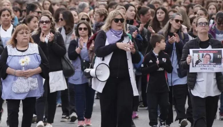 Marcharon en Necochea por la muerte de Nancy Godoy