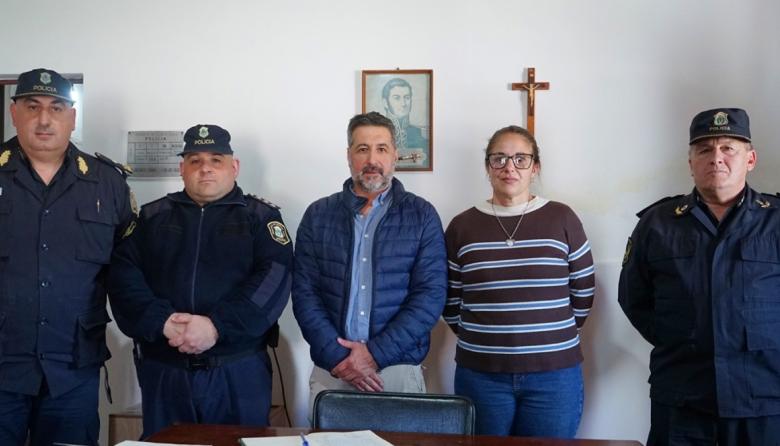 Se pusieron en funciones nuevas autoridades en los puestos de vigilancia de Claraz y el Balneario Los Ángeles
