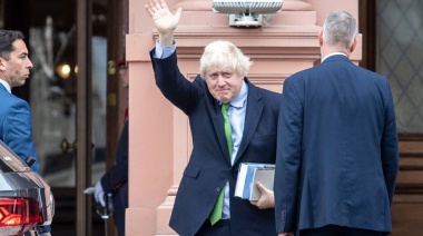 Javier Milei se reunió con el ex primer ministro británico Boris Johnson en la Casa Rosada