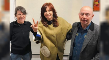 La foto inédita de Cristina Kirchner y el Indio Solari: "Votemos a conciencia como si estuviera en la lista"