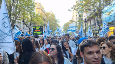 Necochea se suma a la Marcha Federal Universitaria contra el veto presidencial