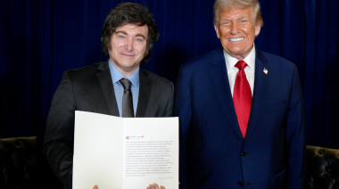 Donald Trump apoyó a Javier Milei para su “reelección” como Presidente