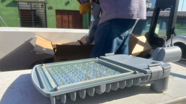 Culminó una nueva etapa del plan de iluminación Led con la colocación de más de 2000 luminarias