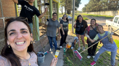 Jornadas Solidarias en un Jardín del Barrio Norte