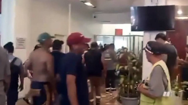 Escándalo y destrozos en el Concejo Deliberante de Morón: Municipales protestaron por el no pago de horas extras