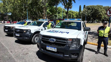 Refuerzan el patrullaje con nuevos móviles y destacan la articulación con la Provincia