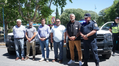 “Reclaman seguridad, pero no traen un peso”: Rojas cargó contra la oposición y los libertarios en la presentación de patrulleros