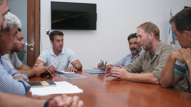 El intendente encabezó una reunión de coordinación ante jornadas de riesgo extremo de incendios