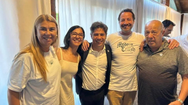 Fuerte respaldo de Axel Kicillof a dirigentes de Fuerza Patria MDF de Necochea