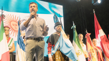 El Intendente resaltó el trabajo de las colectividades en una fiesta que une culturas en Necochea