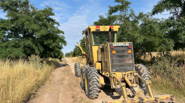 El EMSUR brindó un nuevo reporte semanal de trabajos en caminos rurales del distrito