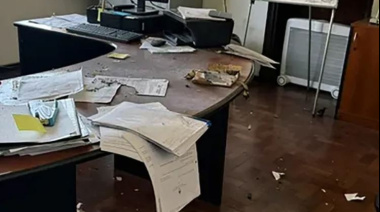 Se conocieron las primeras imágenes de la explosión en la Escuela Superior de Gendarmería